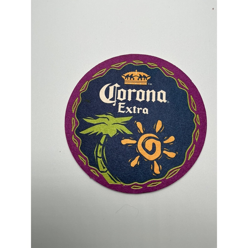 Corona Extra, Sun and Palm Coasters - NEW (Lot of 4)